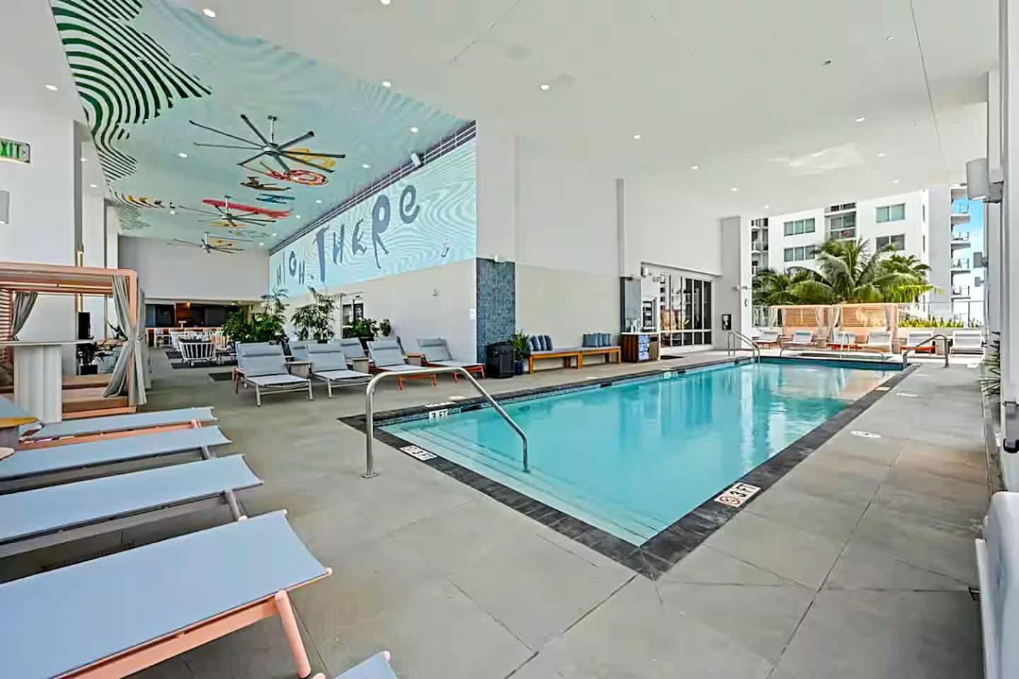 Heart Of Downtown Miami Studio Pool & Gym Lägenhet Exteriör bild